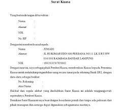 1 juta selama 7 tahun bisa mendapatkan rp. Contoh Surat Kuasa Pencairan Deposito Bank Bca
