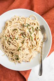 Garlic Cream Sauce With Pasta Gluten Dairy Free From My Bowl Recipe Garlic Cream Sauce Dairy Free Pasta Garlic Cream Sauce Pasta