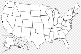 Us states major cities map. White And Black U S A Map Illustration Blank Map Western United States Border World Map Usa Angle White Text Png Pngwing
