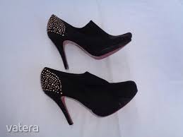 Graceland fekete velur női platform cipő 39-es (meghosszabbítva:  3129291443) - Vatera.hu