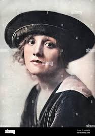 Miss Laurette Taylor (1883-1946) American actress born Loretta Helen  Clooney, pictured at the time she was appearing in New York in 'Out There.'  She appeared in one of the most popular shows