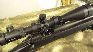 The first focal plane reticle on. Vortex Viper Pst 6 24x50 Review Youtube