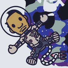Get Ready For Another Iconic Collaboration Kid Cudi X Bape 2015 Trippy Cartoon Doodle Cartoon Cartoon Wallpaper