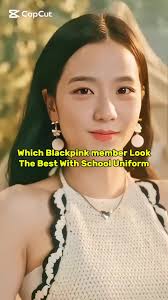 Who Wears School Uniform Best? Blackpink Members Ranked