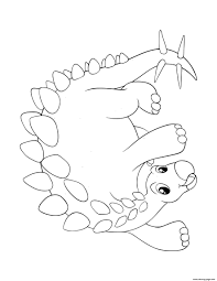 This super cute digital download is a perfect gift if you want to print one of my art pieces and color it yourself! Dinosaur Cute Stegosaurus Coloring Pages Printable