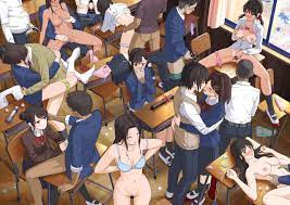 Classroom orgy