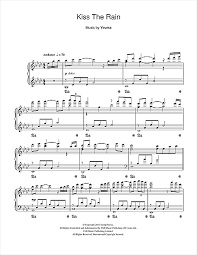 Thu nhạc gửi tặng bạn sheet, hợp âm kiss the rain tải miễn phí và các lớp học thử đàn guitar, piano,. Yiruma Kiss The Rain Sheet Music In Ab Pdf Download Transposable Notes Chords For Piano