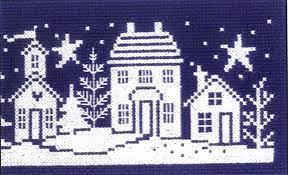 Stitch patterns by diane arthurs your choice! Winter Silhouette Cross Stitch Pattern By Imaginating