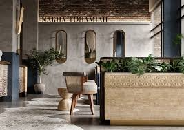 Desert Rose Cafe Bar Interior Design Restaurant Interior Design Rise Cafe