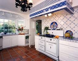 French Country Kitchen Decor Ideas With Blue And White Tiles 543x423 French Country Kitchen Decor A Country Kitchen White Kitchen Decor Country Kitchen Decor
