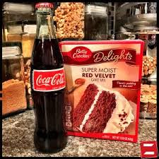 In a small saucepan, combine cola, 1 cup butter and cocoa powder. Parfait Red Velvet Coke Cake Buzzyfoods