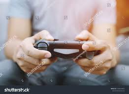 Video Game Console Controller In Gamer Gaming Joystick In Young Man Hands Controller Is Playing On The Console Ad Ad Video Game Console Game Console Gamer