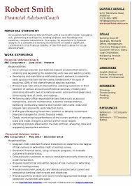 Financial advisor resume skills list your financial advisor skills list should strike a balance between your proficiency in a technical and fundamental analysis. Financial Advisor Resume Samples Qwikresume