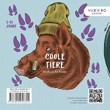 Coole wolf bilder aggression, braun, cool und lässig, einsamkeit, einzelnes tier. Coole Tiere Malbuch Fur Kinder 6 12 Jahre Vicky Bo Edition Amazon De Thomas Michael Hohengasser Vicky Bo Edition Bucher