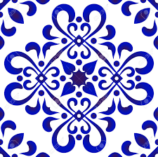 Tile club is your source for quality porcelain tile that's perfect for your next project. Porcelain Wallpaper In Baroque Style Damask Floral Background Blue And White Vases Flower Ornament Simple Decoration Art Ceramic Tile Pattern Seamless Vector Chinese Machine Design Royalty Free Cliparts Vectors And Stock Illustration