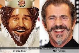 Мэл гибсон на Likeness.ru / Лучшие сходства в начале