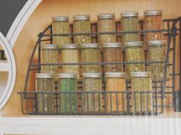 Rubbermaid Fg802009 Pull Down Spice Rack Amazon Com Kitchen Dining I Saw Someone Use This In T Diy Storage Rack Pull Down Spice Rack Cabinet Spice Rack