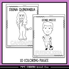 A printable coloring page for hispanic heritage month today, hispanic heritage month officially starts. Hispanic Heritage Month Spanish Posters And Coloring Pages Bundle