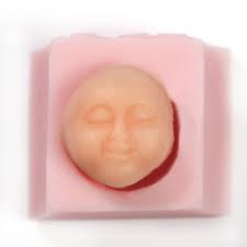 Face Silicone Mold for Crafts, Resin Casting, Polymer Clays, Plaster,  Original Design Flexible Mold (522)