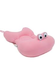 Let your baby feel happy and comfortable while taking a shower. Baby Bath Pillow Pink