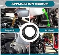 3/8 Inch (10mm) ID Fuel Line Hose, 10 FT 300PSI Push Lock NBR Rubber Hose  for Automotive