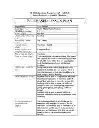 A few centuries ago, humans began to generate curiosity about the possibilities of what may exist outside the land they knew. Nutrition Lesson Plan Pdf Ed101 Boston University