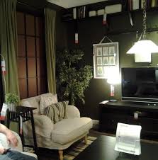 Benjamin Moore Chimichurri Csp 810 Love This Showroom At Ikea Canton Looks Great Brown Furniture Bedroom Rustic Living Room Furniture Light Brown Bedrooms