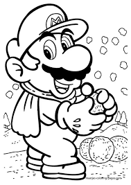 Set off fireworks to wish amer. Mario Coloring Pages Pdf Coloringfile Com