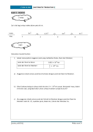 Kontrak latihan murid tahun 2010nama guru : I Think Kbat Matematik Tingkatan 3 Nanie Ssb2016 Muka Surat 9 Bab 5 Indeks Cari Nilai Bagi Setiap Indeks Dalam Pet Math Forms Math Worksheet Math