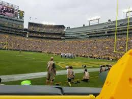 Lambeau Field Section 105 Home Of Green Bay Packers