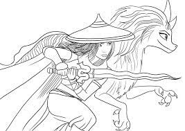 Raya and the last dragon is a 2021 american pc energized dream activity experience film created by walt disney pictures and walt disney animation studios, and disseminated by walt disney studios motion pictures. Raya And The Last Dragon Coloring Pages Free Printable Coloring Pages For Kids