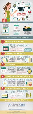 We may be caught up in messaging our friends throughout the day, or scrolling through social media to find the latest happenings in our friends life. 5 Great Study Tips For Online Students Infographic E Learning Infographics