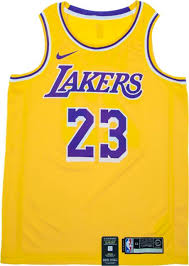 The lakers also wore the uniforms against portland on aug. Shoepalace Com On Twitter Los Angeles Lakers Lebron James Nba Pre Order Mens Icon Swingman Jersey Yellow Yellow Https T Co M2bkaol30f