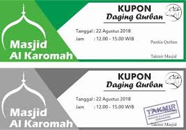 Contoh kupon qurban contoh kupon qurban word kupon qurban cdr kupon daging kurban doc contoh kupon qurban 2017 contoh kupon qurban 2015 kupon panitia masjid al muhajirin gedongan baru. Contoh Desain Kupon Qurban 2018 Format Cdr Kupon Spanduk Referensi Desain