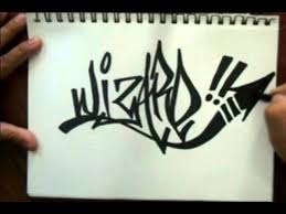 How To Tag A Graffiti Name Wizard How To Draw Graffiti By Wiz Youtube