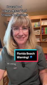 #onthisday Florida beach warning! We are in jelkyfish larva season & they  can sting!! #collegehealthtips #noseeums #oceanstings #floridabeaches