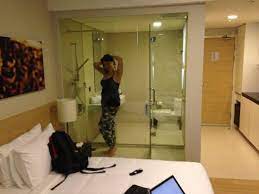 Overview reviews amenities & policies. Glass Walls In The Bedrooms Dividing The Bathroom Picture Of The Straits Hotel Suites Melaka Tripadvisor