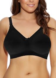 Nursing sports bras by bomaternity. Beatrice Black Soft Cup Nursing Bra From Elomi