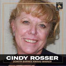 A lifetime of commitment to the rodeo industry earned Cindy Rosser the 2020  PRCA Donita Barnes Contract Personnel Lifetime Achievement Award ➡️  https://bit.ly/3myNSov