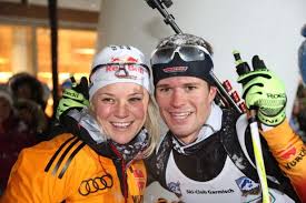 Simon schempp ist in der form seines lebens. Duo Gossner Bischl Werden Dritter Beim Biathlon Spektakel In Der Garmischer Fussgangerzone Biathlon News Eu