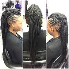 Easy curly bun with side braids this big curly bun with braided elements is super easy to do by yourself and it's also very flatteringe for your natural black hair if you don't want to bleach it or dye any unnatural hair color. 20 Beautiful Braided Updos For Black Women
