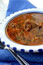 La chorba frik est faite à base d'orge vert, séché, concassé et cuit dans le bouillon. Chorba Tunisienne Au Mouton Chorba Bel Allouche La Tunisienne