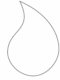 Big Raindrop Coloring Page Color Luna In 2020 Coloring Pages Raindrops Print Rain Drops