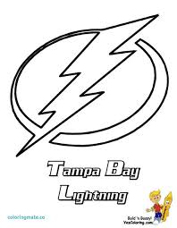 Sally carrera mater and ramone or luigi lightning mcqueen coloring pages and free glum. Tampa Bay Lightning Coloring Pages Learny Kids