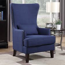 Elements Kori Wing Back Accent Chair Royal Furniture Wing Chairs This penelope cocktail chair has a wing back seat with classic button detailing.