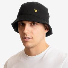 A Good Brand Lyle & Scott Men's Logo Bucket Hat