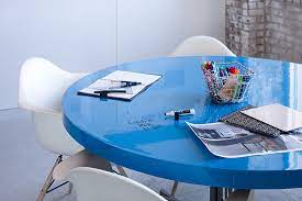 Square top one white and one black in formica, cylindrical bases of different vintage colors. How To Make Your Dinner Table The Center Of Your Home Again