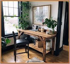 With similar notes of rustic elements and minimalism that are found in organic modernism, this new style is an earthier, warmer take on the modern and organic home. Most Popular Modern Home Office Design Ideas For Inspiration Modern Interior Design Rustic Office Decor Classy Bedroom Home Office Design