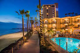Sunset Sights At Pacific Terrace Hotel San Diego Hotels Terrace Hotel California Hotel