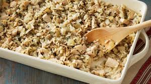 Wild Rice And Turkey Casserole Recipe Turkey Casserole Turkey Casserole Recipe Delicious Soup Recipes